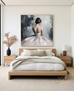Stampa su Tela di <span class=keywords><strong>Ballerina</strong></span> Astratta, Arte Murale Moderna di Balletto - Product Image 6
