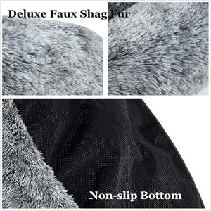 Human Dog Bed-Giant Size Solid Pattern Modern Sustainable Removable Washable Cover for Adults and Families - Product Image 3