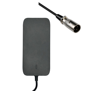 58,8 V 2A E-Bike XLR Cargador de 3 pines para 48V Ebike Batería de litio eléctrica Cargador de bicicleta E-Scooter Power - Product Image 4