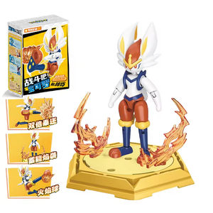 Keeppley Spielzeugset Anime Elfen-Trainer Sammlerserie Magische Bausteine für Erwachsene Tiermodell-Bausatz Geschenk Überraschungsbox - Product Image 4