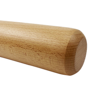 Pro Pas Cher Logo Personnalisé Imprimé 12 ''18'' 25 ''28'' 34 ''Mini Adulte Toutes Tailles Hêtre Caoutchouc Bois D'érable Batte De Baseball En Gros