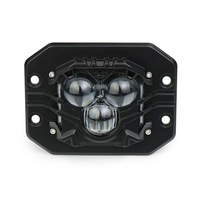 Projecteur LED encastré T-BULL 5 pouces 40W, étanche IP68, faisceau spot, éclairage tout-terrain