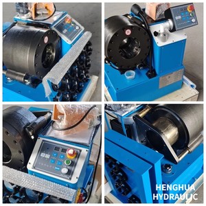 HENGHUA特許HF322.5 "(6-51mm) 380V13セットフリーダイ油圧ホース圧着機/ホースクリンパープレス工作機械
