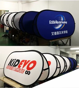 Cadre publicitaire portable personnalisé support de bannière d'arrière-plan triangle de haricot rond bannière pop-<span class=keywords><strong>up</strong></span> pour la promotion extérieure directe de l'usine - Product Image 3