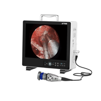 Système d'endoscopie médicale compacte électrique FHD IKEDA YKD-9115H avec lumière froide LED et caméra compatible Telepack de 15 pouces pour