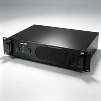 HKNC HG-A2300 Amplificateur Stéréo 2 Canaux 300W *2 à Refroidissement Ultra-Silencieux pour Salle de Réunion, Bibliothèque, Salle de Conférence
