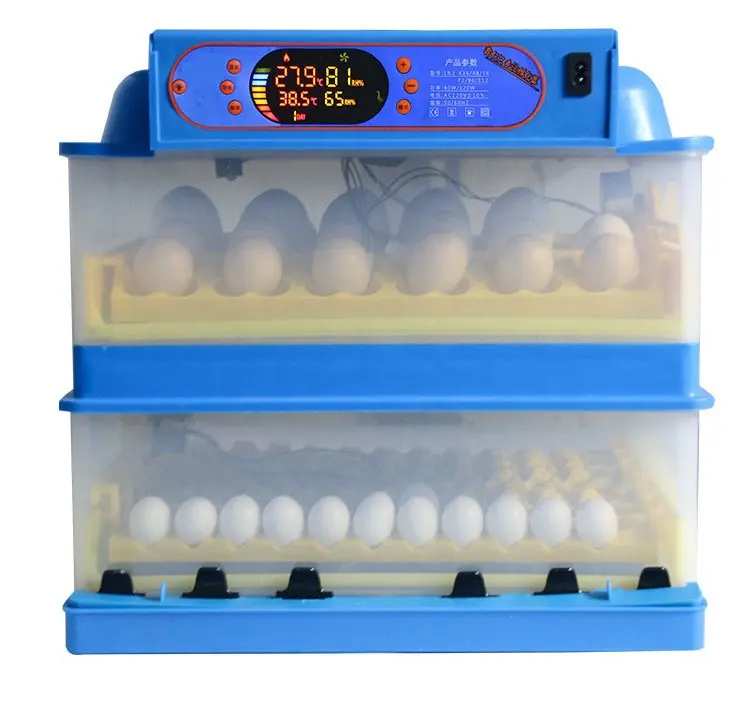 ارتفاع معدل الفقس 112 حاضنة بيض صغيرة للبيع المنزل استخدام نوع جديد جهاز تفريخ بيض الدجاج هاتشر