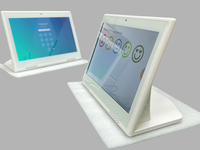 Tablette Kiosque de commentaires clients de 10.1 pouces Terminal de commentaires clients Tablette PC en forme de L de 10.1 pouces avec logiciel