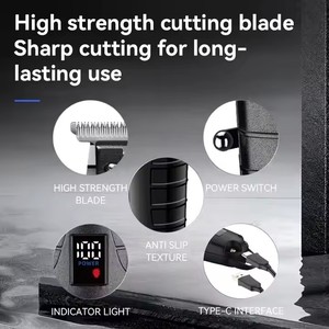 Tagliacapelli Elettrico Professionale KM-2293, 1200mAh, Ricarica Rapida USB, Trimmer per <span class=keywords><strong>Capelli</strong></span> da Barbiere per Uso Domestico - Product Image 3