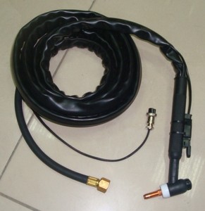 Torcia TIG Weldcraft WP17 Robusta con Corpo in Ottone, Cavo da 4M/8M, Raffreddamento a Gas, 150A DC AC 110-240V <span class=keywords><strong>per</strong></span> <span class=keywords><strong>Saldatura</strong></span> ad <span class=keywords><strong>Argon</strong></span> - Product Image 5