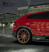 Borui Roue Forgée Super Concave Monobloc Forgé Roue De Voiture De Course 5x120 5x112 5x114.3 Jantes En Alliage Nouvel État Style Sport