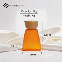 Flacon vide MINGLI PACK en gros pour lotion corporelle et essence, 10ml/12ml/23ml, pour soins de la peau