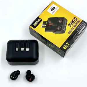 <span class=keywords><strong>M88</strong></span> Plus TWS True Wireless Stereo <span class=keywords><strong>Mic</strong></span> Gamer Auriculares Pantalla LED 1200Mah Power Bank Auriculares para juegos - Product Image 1