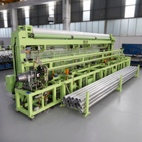 Machine d'emballage de tuyaux entièrement automatique et facile à utiliser, palettiseuse, machine de scellage de tubes pour sacs plastiques robustes, commande PLC, moteur
