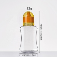 Bouteille de miel avec petite bouche Squeeze, pâte de poire, pâte de nèfle, bouteille de jus de sauce soja, siro22 g 32g