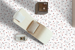 Artiles – autocollant de sol carré à motif de Terrazzo, revêtement de sol auto-adhésif en PVC pour la décoration de la maison, livraison rapide - Product Image 2