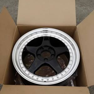 Jantes de voiture en alliage magnésium RSJ Racing Star à 5 branches, 18 et 19 pouces, entraxes 5x100/108/112/113.1/114.3/120 - Product Image 2