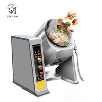 Machine de cuisson rotative électrique automatique intelligente pour wok chinois, 3500W 5000W, mélangeur de cuisson, prix
