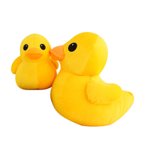 Fabrication de jouets en peluche mignons en forme de petit canard jaune, grand canard jaune, poupée pour enfants, cadeau, petit canard jaune en peluche, jouet en peluche doux