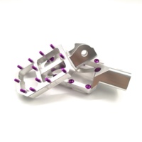 Repose-pieds CNC en alliage d'aluminium pour Light Bee, design sportif, accessoires de mise à niveau pour moto électrique et moto tout-terrain