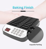 Système d'appel sans fil pour restaurant JT-911, 16 pagers, signal fort, vibration, buzzer pour invités, appel de file d'attente, système de pagination, pager de table