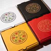 Boîtes à pizza personnalisées pour emballages alimentaires, emballages à emporter, boîtes à pizza jetables
