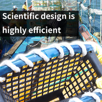 Piège à pêche circulaire durable, pièges d'aquaculture, pièges à poulpes
