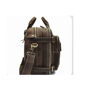 Bolso de Cuero Genuino de Primera Calidad, Elegante y Profesional, para el Trabajo, Viajes y Uso Casual - Product Image 5