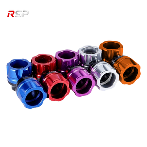 Protezione Universale Anticaduta per Forcella Anteriore Moto in Alluminio CNC, Slider Decorativo per Asse Anteriore, Coppia di Ricambi - Product Image 4