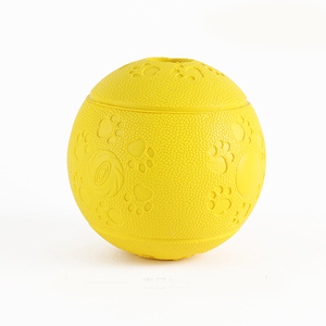 Ev hayvanı ürünü 2024 ithalat 2 inç güvenlik küçük kauçuk aperatif tedavi topu köpek oyuncak - Product Image 2