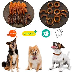 Rebanada original <span class=keywords><strong>de</strong></span> ternera seca natural baja en carbohidratos para la salud y nutrición <span class=keywords><strong>de</strong></span> las mascotas con almidón <span class=keywords><strong>de</strong></span> maíz - Product Image 6