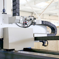 Equipo de Perforación y Fresado CNC de Alta Velocidad de 4 Ejes, Máquina de Procesamiento de Puertas y Ventanas de Aluminio de un Solo Husillo