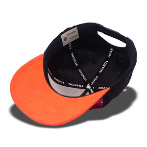 Casquette de baseball ajustable en daim à 5 panneaux avec broderie plate personnalisée TCAP Chine - Product Image 5