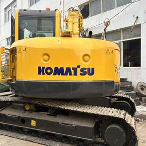 Venta caliente usado 13t Komatsu pc138US sobre orugas excavadora de tamaño mediano, Komatsu pc130 128US maquinaria excavadora usada en stock - Product Image 5