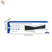 Support debout en plastique ABS détachable JYS-P5143 pour support horizontal de Console PS5 pour accessoires d'hôte numérique de disque PS5