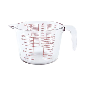 Gobelets en verre pour la mesure des liquides, outil de cuisson essentiel réutilisable, compatible avec le <span class=keywords><strong>micro</strong></span>-ondes et le four préchauffé, pour gâteaux, 350 ml, 500 ml, 1000 ml - Product Image 6
