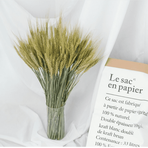 Roses séchées naturelles Blé Usage domestique Mariage Saint Valentin Arrangements de fête des pères Décorations de chambre Bouquet de fleurs fait main - Product Image 6