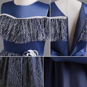 Abiti da cerimonia per adolescenti abiti da festa eleganti per bambini abito da sera da sposa per ragazze Costume da bambina compleanno principessa abito da ballo - Product Image 4