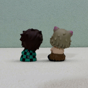 Oferta Especial: Set de 4 Figuras de Acción de Anime, Versión Q, en Postura Sentada, Serie Dormiendo Junto, <span class=keywords><strong>Tanjiro</strong></span> y Nezuko, Muñecos de PVC, Adorno Coleccionable - Product Image 5