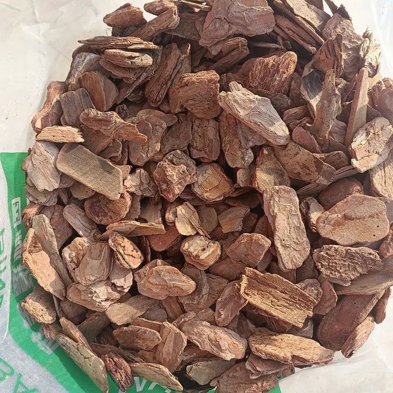 cheap biodegradable organic artificial pine bark pine wood bark chip mulch