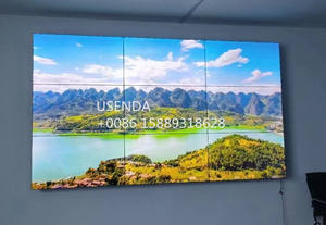 Pantalla de Video Wall de <span class=keywords><strong>55</strong></span> <span class=keywords><strong>Pulgadas</strong></span>, 3.5mm, 4K, 2x2, 3x3, 4x3, IP65 para Tiendas Minoristas y Centros Comerciales - Product Image 6
