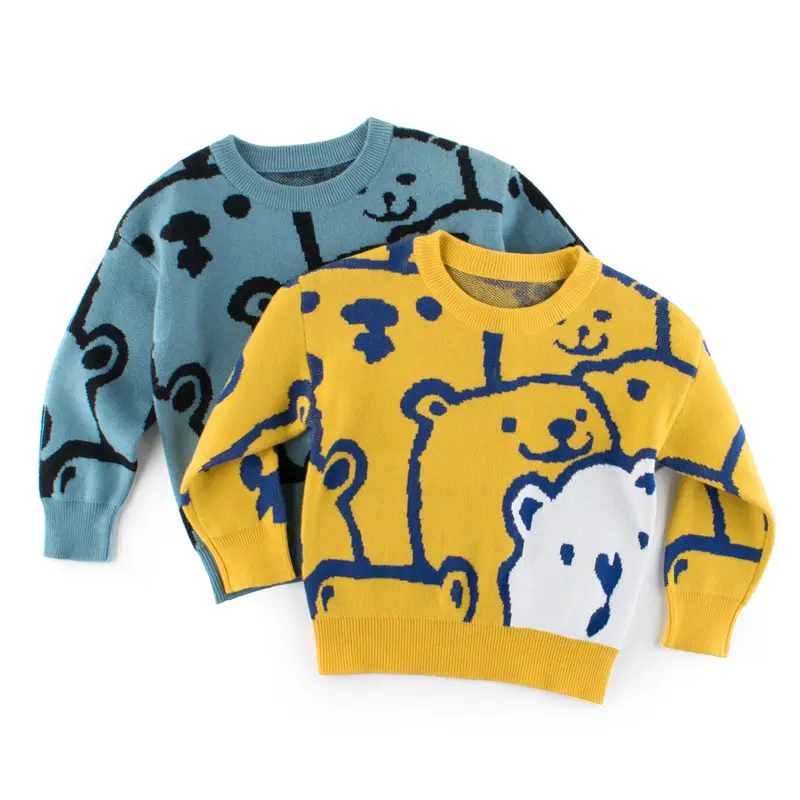 Vêtements pour enfants de haute qualité, marque d'automne et d'hiver, nouvelle mode, pull pour enfants, pull pour garçons