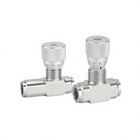 Válvula de Control de Flujo Unidireccional Hidráulica STU-G1/4 STU-G3/8 G1/2 STU-G3/4 STU-G1, Presión de 35Mpa, Flujo de 15L/min