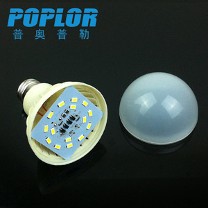 หลอดไฟ LED ป๊อปลอร์ E27 3 5 7 9 12W หลอดประหยัดพลังงานพลาสติก 220V 110V - Product Image 5