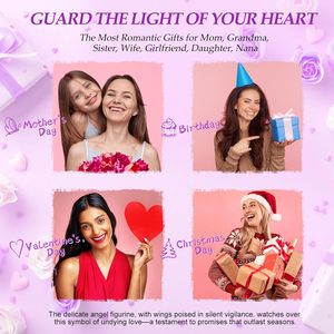 Rosas <span class=keywords><strong>Preservadas</strong></span> Hechas a Mano al por Mayor, Flores Secas, Figuras de Ángeles de Cristal, Flor Eterna, Entrega Duradera de 3 a 5 Años, Graduación - Product Image 5