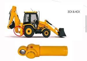 กระบอกไฮดรอลิกแบบลูกสูบเคลือบโครเมียมแข็งแบบดับเบิ้ลแอคติ้งสำหรับรถตักหลังขุด <span class=keywords><strong>JCB</strong></span> 3CX/4CX ปรับแต่งได้ - Product Image 2