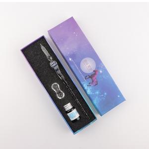 Pluma de Caligrafía de Cristal Dicroico Hecha a Mano al por Mayor, Pluma de Murano - Product Image 5