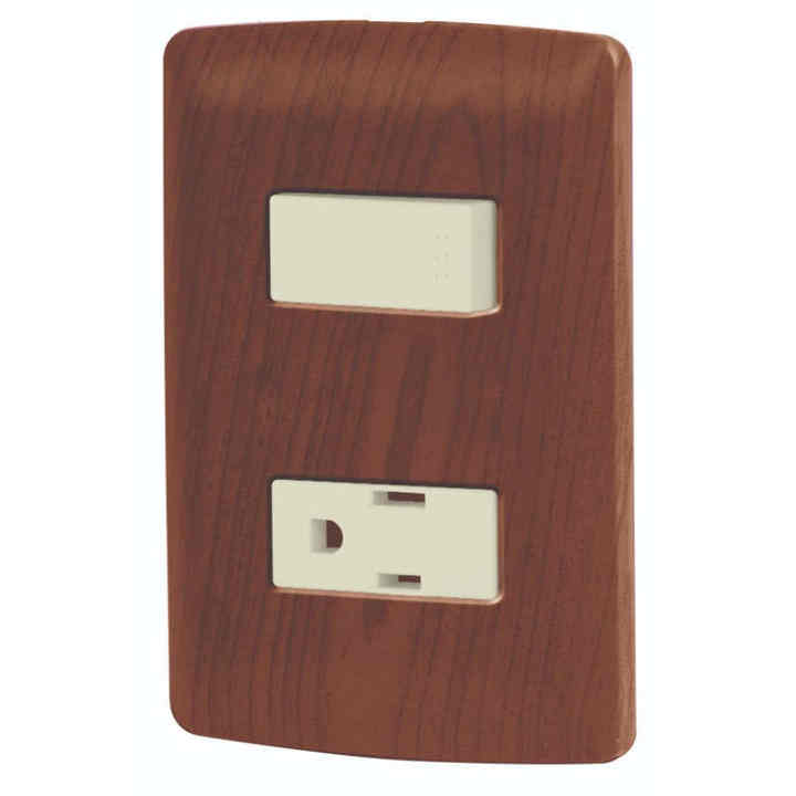 Volteck PA-APCO-IM Italian Line Wood Contact and Switch Panel Electrical Contacts Material