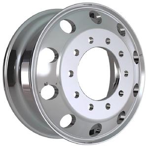 Jantes en alliage véritable Nippon 16.5x5.5j <span class=keywords><strong>17</strong></span> <span class=keywords><strong>17</strong></span>.5 22.5 pouces, neuves, 100% forgées, anneau en fer de 35 mm d'épaisseur, construction en anneau d'acier robuste - Product Image 4