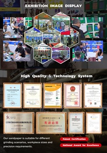 <span class=keywords><strong>กระดาษทราย</strong></span> E-wt อลูมิเนียมออกไซด์แบบกึ่งเปิดเคลือบผิว พร้อมแถบตีนตุ๊กแก สำหรับขัดไม้ แบบม้วน - Product Image 5